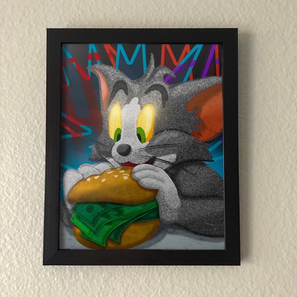 Tom and Jerry Luxury Wall Art